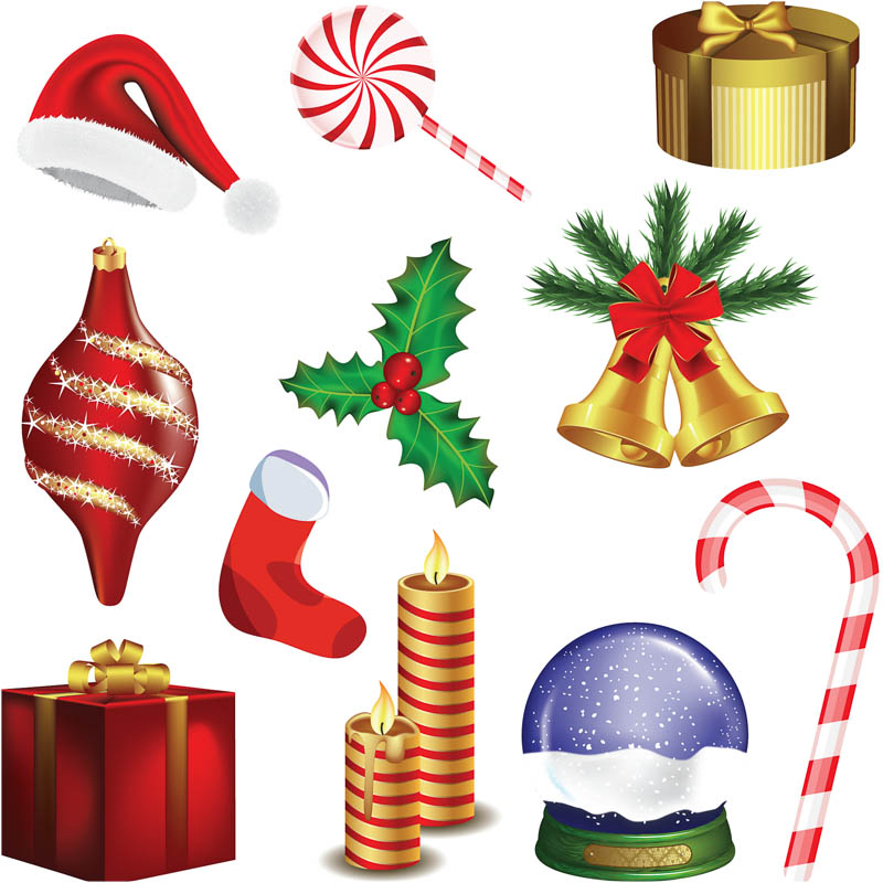 Christmas Decorations Clipart