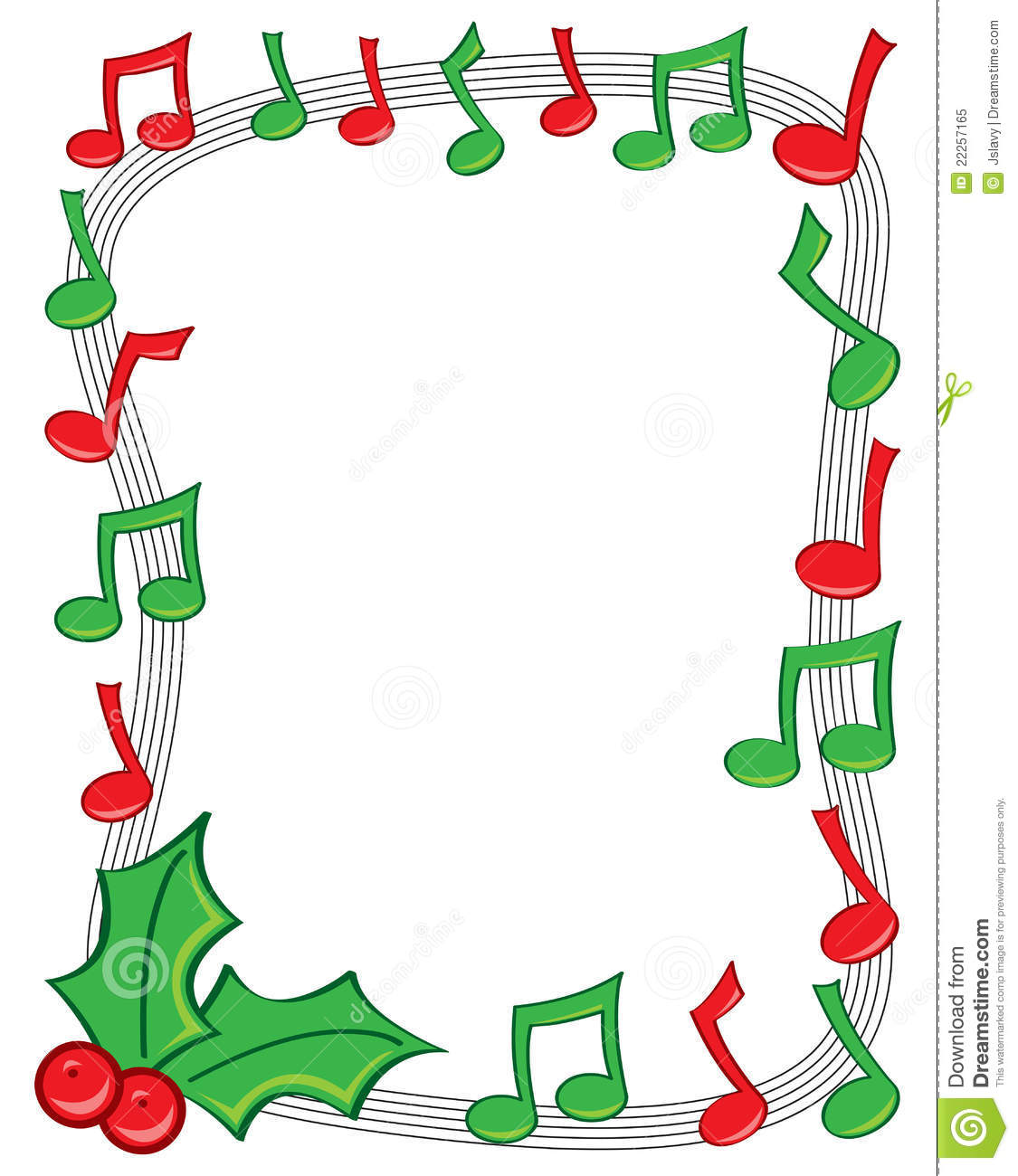 Christmas Music Notes Border Clipart Panda Free Clipart Images
