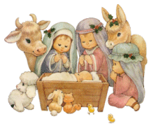 Christmas Myspace Religious C - Christmas Religious Clip Art Free