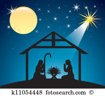 Christmas nativity scene - Nativity Scene Clipart