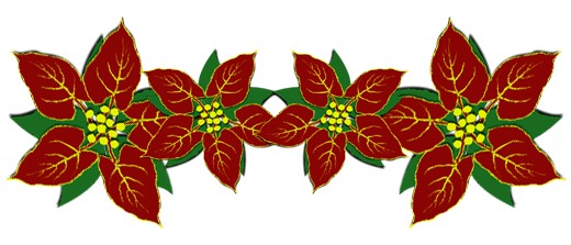 Christmas Ornament Poinsettia - Poinsettia Clip Art