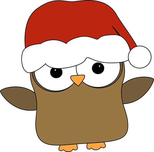 Christmas Owl. Christmas Owl  - Christmas Owl Clip Art