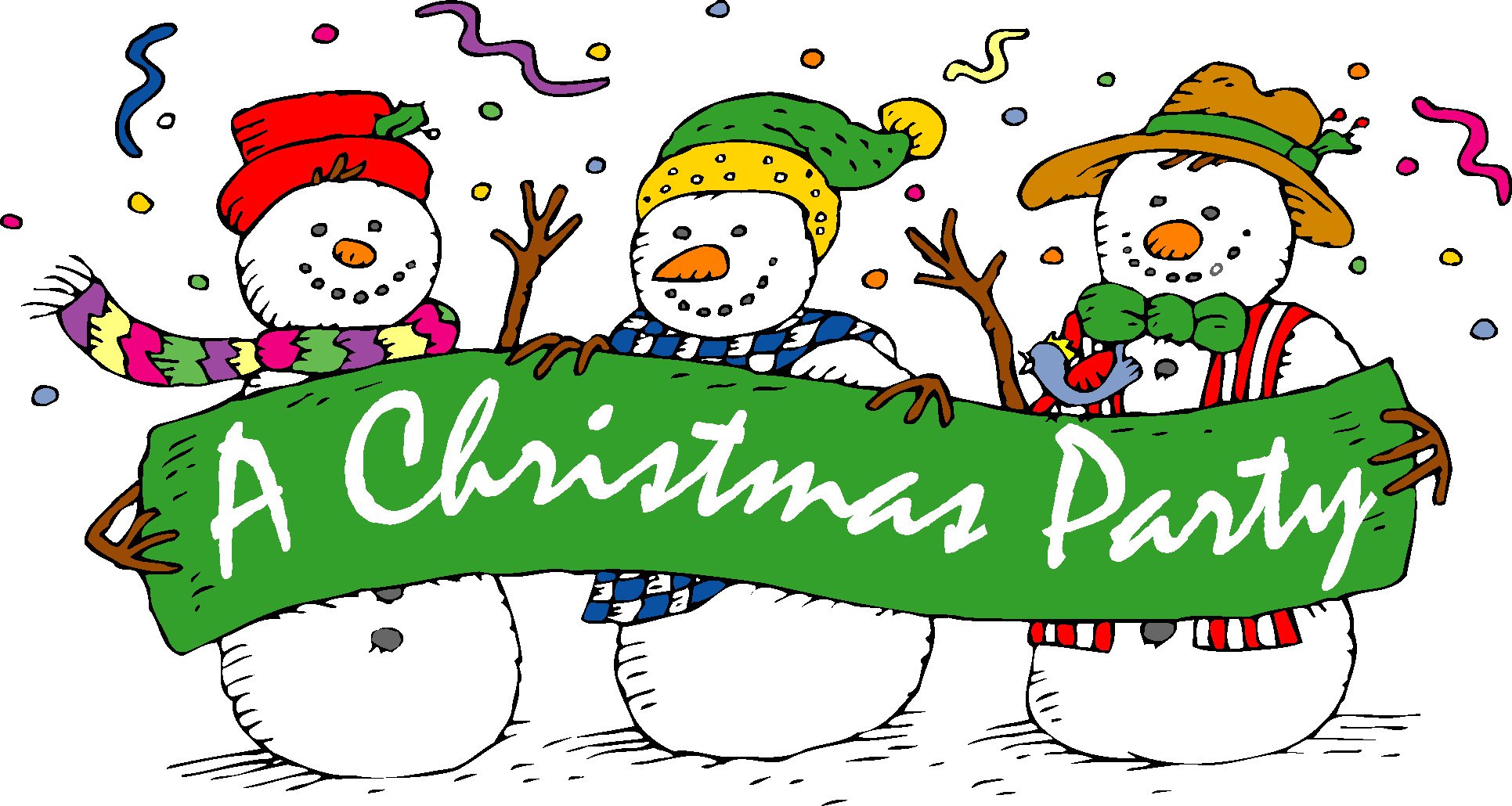 ... Christmas Party Clipart .