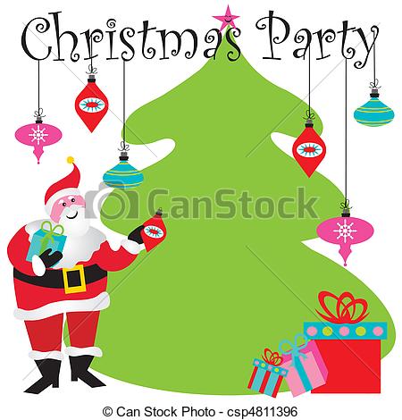 ... Christmas Party Invitatio - Christmas Party Clip Art