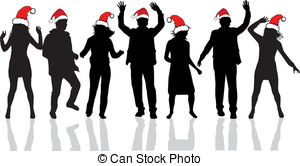 Christmas Party Stock Illustr - Christmas Party Images Clip Art
