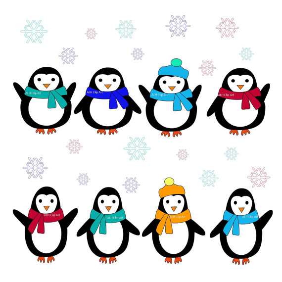 Christmas Penguin Clipart Clipart Panda Free Clipart Images