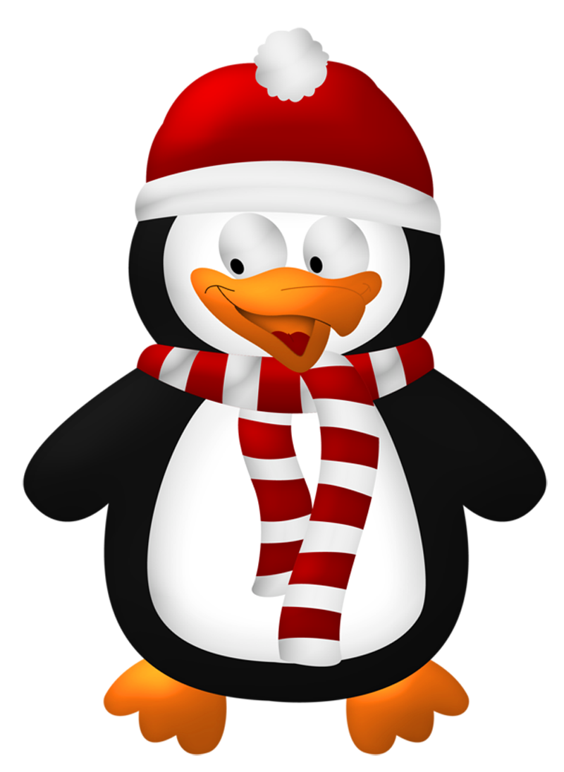 ... Christmas Penguin Clipart - Googlesnipersystem ...
