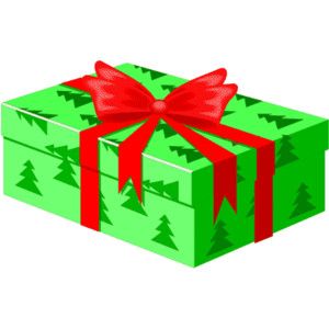 Free Christmas Gift Clipart Q