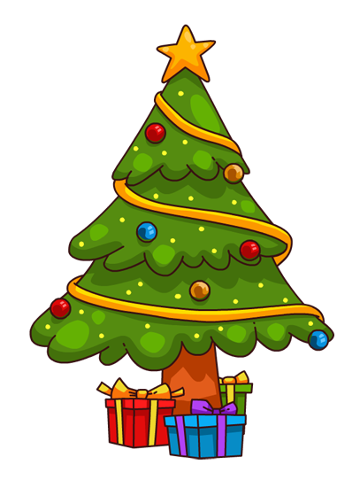 Christmas Tree Clip Art Water - Free Clipart Christmas Tree