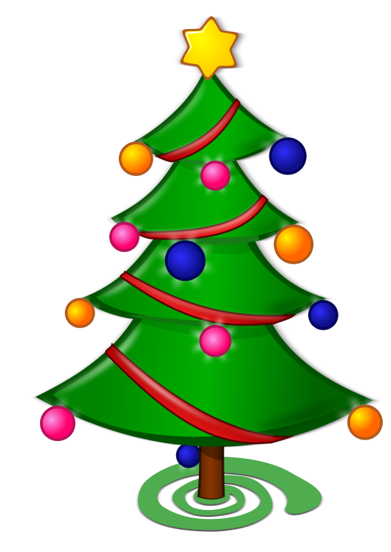 Christmas Tree Clipart For Lu - Christmas Trees Clipart