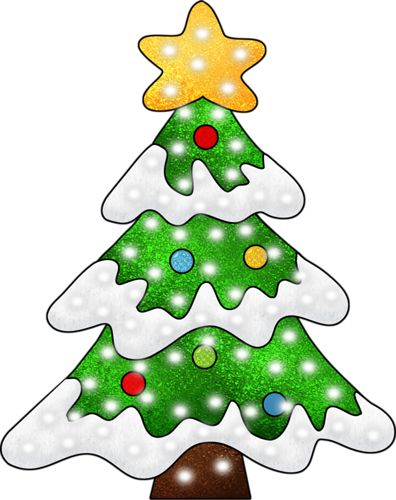 CHRISTMAS TREE * More More - Christmas Clipart Pictures