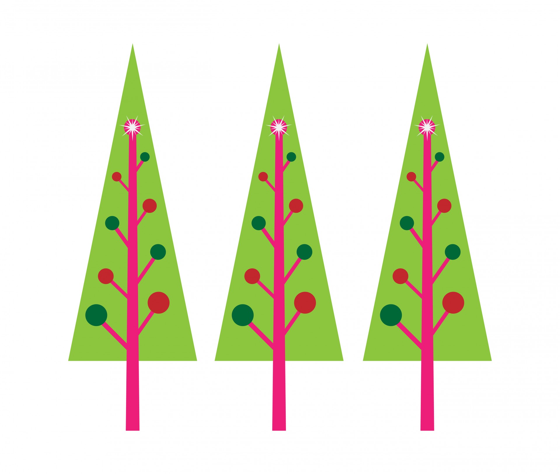 Christmas Trees Clipart - Christmas Trees Clipart