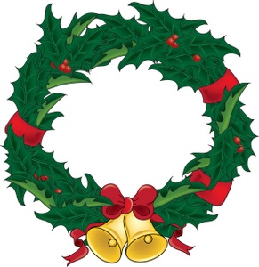 Christmas wreath clipart kid - Clip Art Wreath