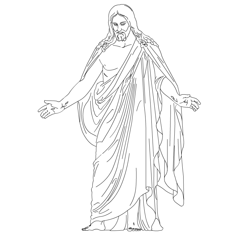 Christus Resurrected Lord And Savior Lds Clip Art