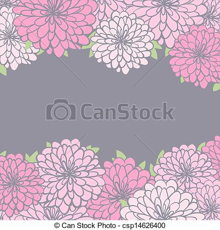 chrysanthemum Clipartby tanais4/911; background with chrysanthemum - vintage floral background.... ...