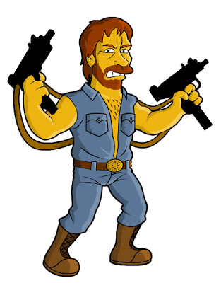 man person chuck norris fight