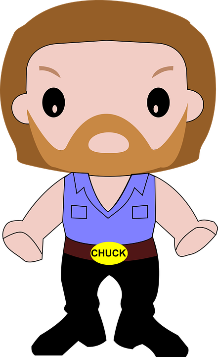 man person chuck norris fight - Chuck Norris Clipart