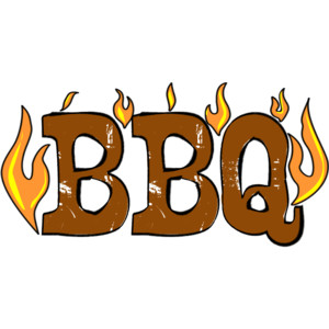 Bbq Ribs Clipart Black And Wh