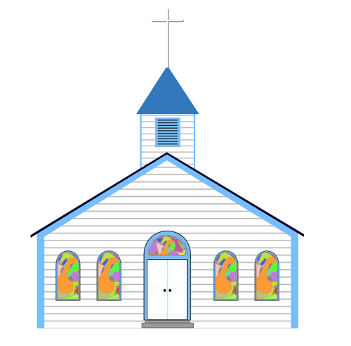Church clip art and backgroun - Free Church Clip Art