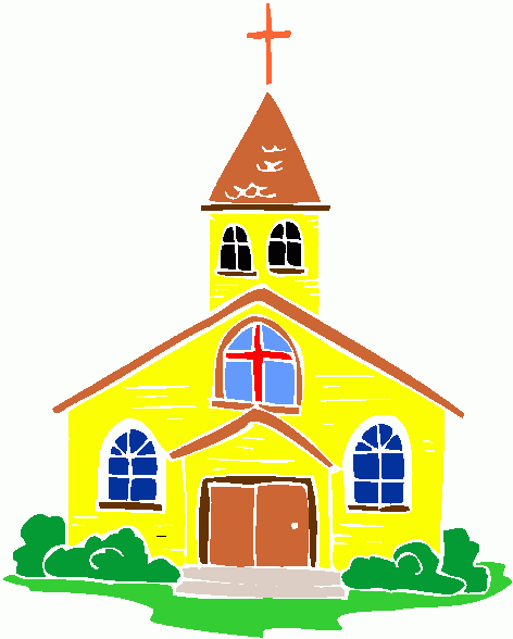 Church clip art black and white free clipart images 3