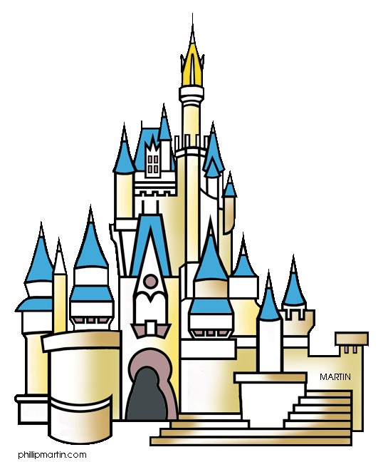 Disney Cinderella Castle Clipart #1