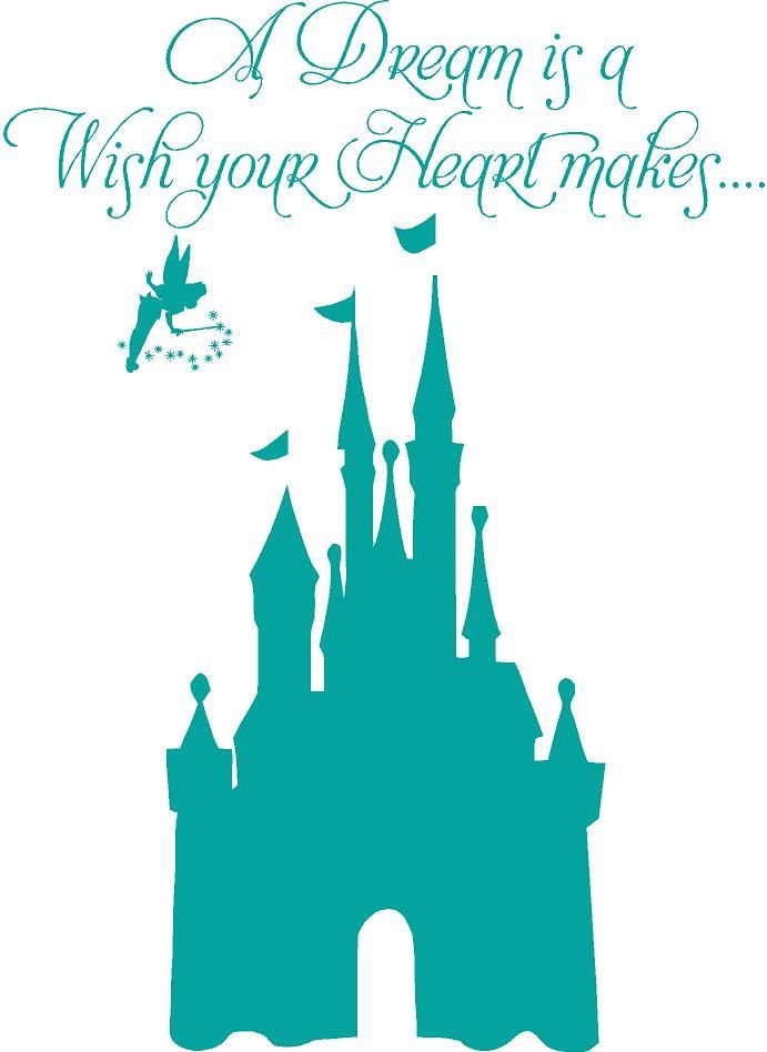 This is best Disney Castle Clipart Disney Castle Princess L X Hpink  Cinderella Girls Vinyl Wall for