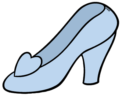 ... Cinderella glass slipper clipart; Disney cinderella shoe clipart ...