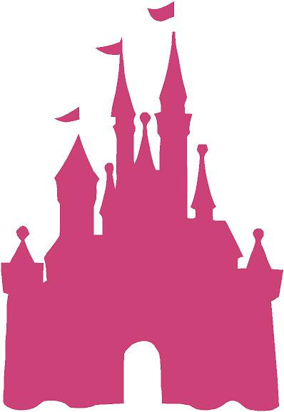 Cinderella Silhouette Clip Ar - Disney Castle Clip Art