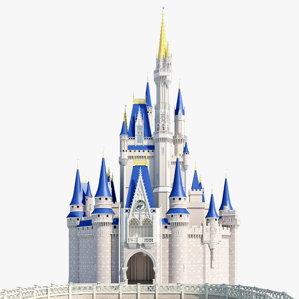 Cinderellas Castle Clipart Cinderella Castle 3d Models