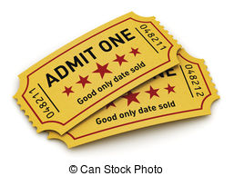 ... Cinema tickets - Cinema i - Clipart Tickets