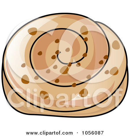 Cinnamon Roll by Pams Clipart