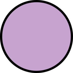 Purple circle clipart