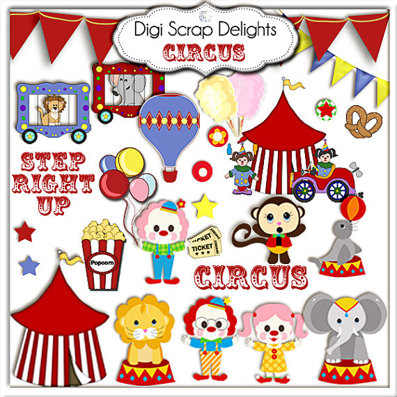Circus tent frame clipart .