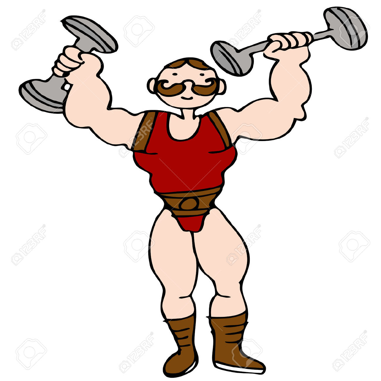 Clipart images, Weightlifting