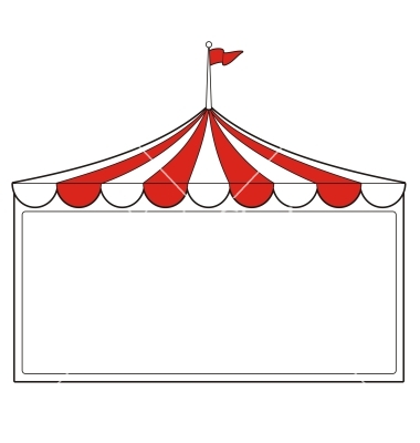 Circus tent clipart free - Cl