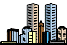 City Buildings Clipart - Buildings Clip Art
