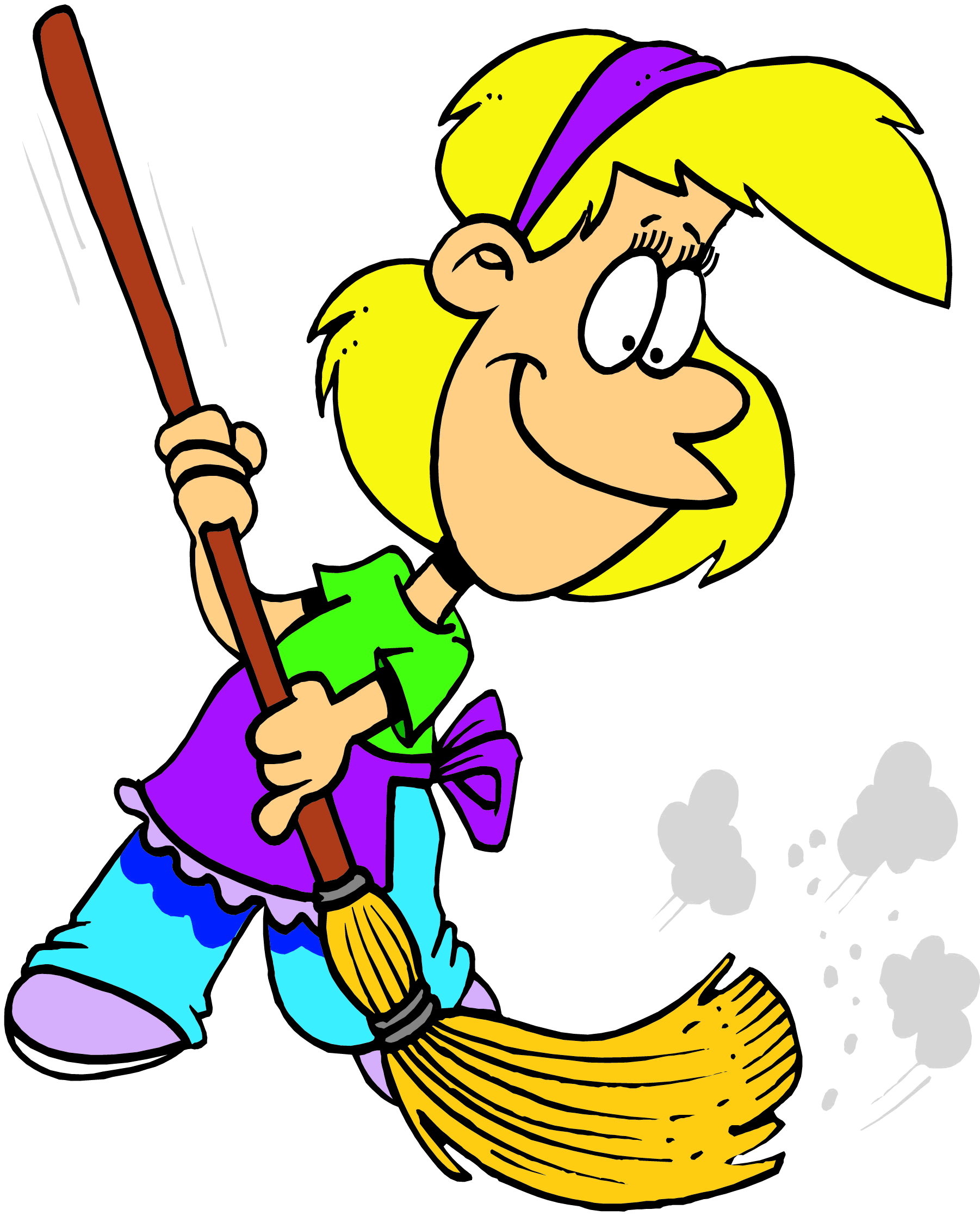 Kids Clean Your Room Clipart 