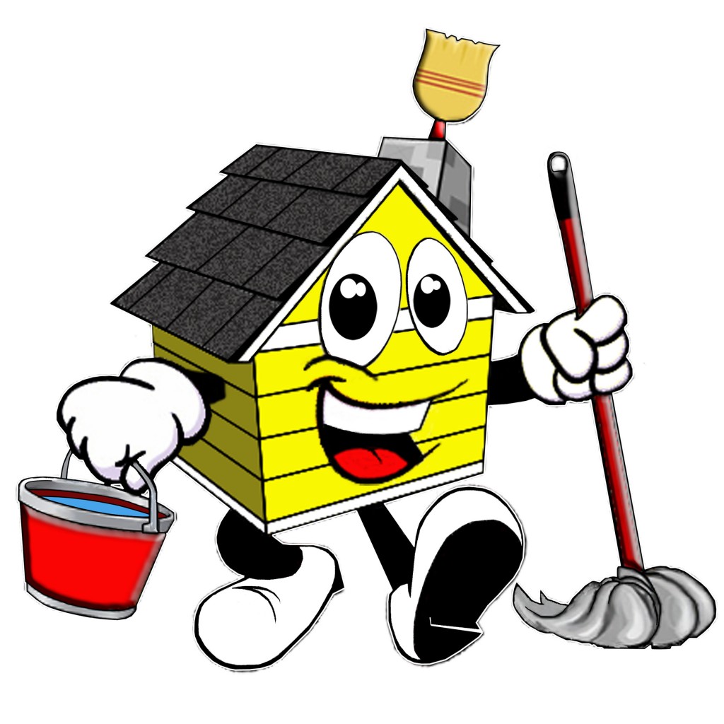 Cleaning And Painting Clipart - House Cleaning Clipart