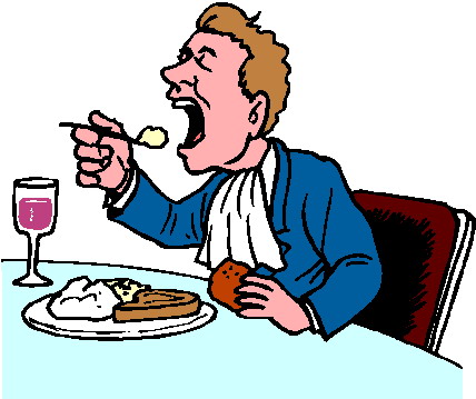 cleansing clipart - Eating Clip Art