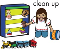 Preschool Clean Up Clipart #1