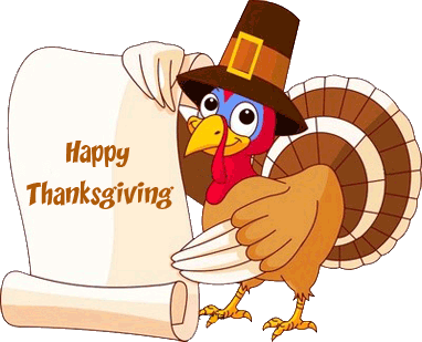 Happy thanksgiving turkey .