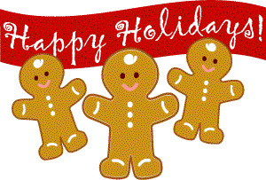 Click Image To Enlarge This G - Holiday Clip Art Happy Holidays