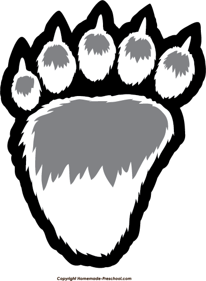 Click to Save Image. Bear Paw - Bear Paw Clip Art