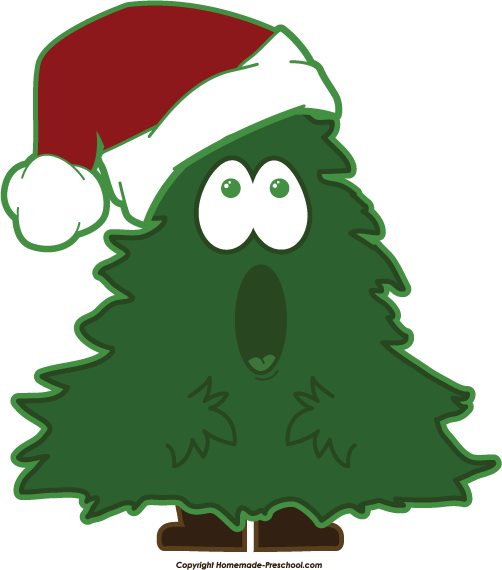 Click to Save Image - Christmas Trees Clip Art