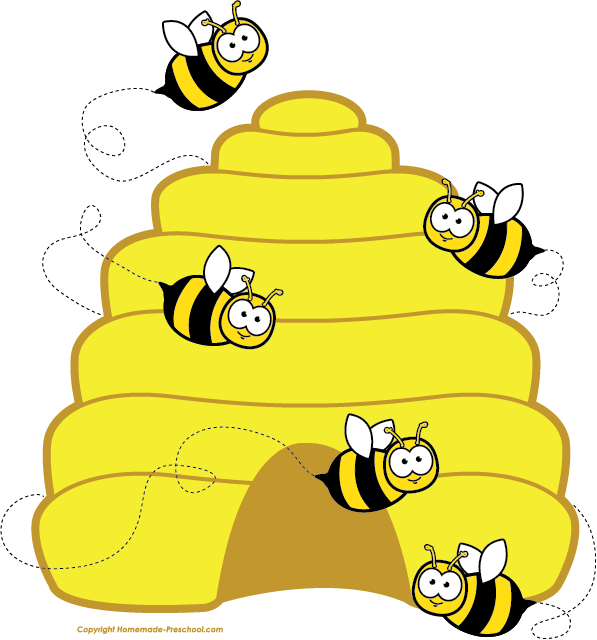 Click to Save Image - Clipart Bees