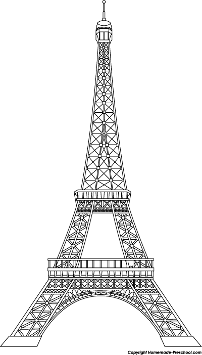 Click to Save Image. Eiffel Tower Bold