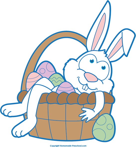 Click to Save Image - Free Easter Bunny Clipart