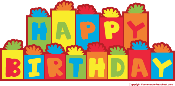 Click to Save Image - Happy Birthday Clipart