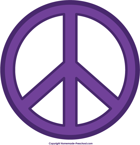 Click to Save Image - Peace Signs Clip Art