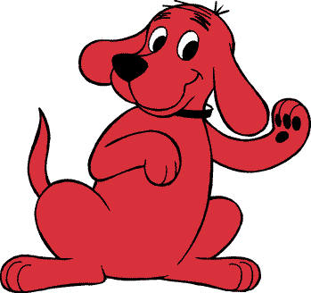 Clifford the Big Red Dog Clip